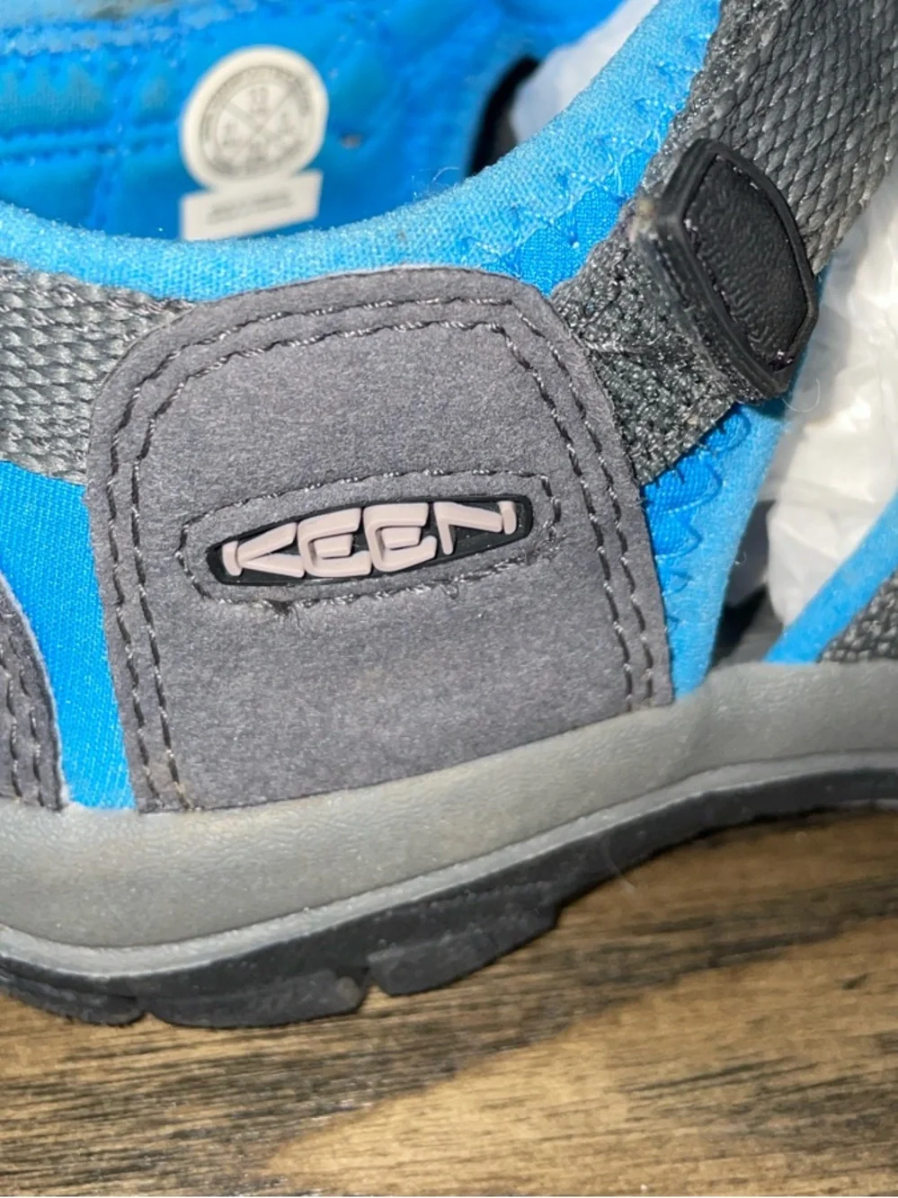 Keen Kids Toddler Boys Gray & Blue Closed-Toe Newport H2 Active Sandals Size 13